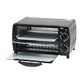 Elite Cuisine 4-Slice Toaster Oven Broiler -Black