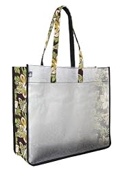 BUTTERFLIES Tote Bag Butterfly with Clear Sides and Cotton Fabric - SEE Through Thru Bag for School Events or Beach GIFT IDEA for MEN Women Ladies MOM Mother or Dad Teachers and Travelers