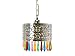 Pendant lamp Crown multi colour