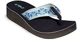 Teva Womens Mandalyn Wedge Sandal,Hawaiian Dream Lichen,9 M US