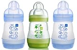 MAM Anti-Colic 160 ml Bottles for Boys (3-Pack)