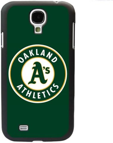 MLB Major League Baseball Oakland Athletics Samsung Galaxy S4 SIV I9500 TPU Soft Black or White case (Black)