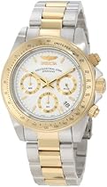 Hot Sale Invicta Men's 9212 "Speedway Collection" 18k Gold Plating and Stainless Steel Two-Tone Watch