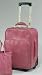 Leather Wheeled Trolley, Pink