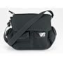 Urban Explorer Black Canvas Shoulder Bag