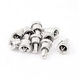 uxcell　ヘキサゴンドライバー　六角ネジセッター　インサートねじビット　フィリップスヘッド　１０個入り