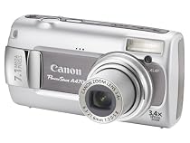 Canon PowerShot A470 Digital Camera - Grey (7.1MP, 3.4xOptical Zoom) 2.5" LCD