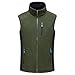 Diamond Candy men's Fleece Vest Active Bodywarmer Gilet Mountain Vest