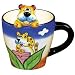 ZooBuds Hand Painted Leopard Mug