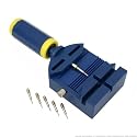 Heavy Duty Watch Band Tool Link Pin Remover for Bracelet Adjustments Watch Sizing Repair Fix with FOUR (4) EXTRA PINS
