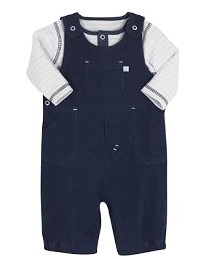 Boys Cord Dungaree Set