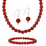 Sterling Silver Fancy Beaded Necklace