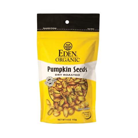 Childrens Toyshop  Gourmet Food : Organic Pumpkin Seeds Dry Roasted Spicy - 4 oz - Seeds