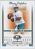Marcus Vick Miami Dolphins 2006 Donruss Threads Retail Pewter Rookie Football Card