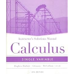 Calculus: Single Variable