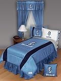 UNC, NORTH CAROLINA TAR HEELS, QUEEN BEDDING SET, Comforter, 4 pc Sheet Set ....