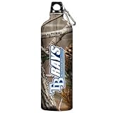 MLB Tampa Bay Rays 32-Ounce Open Field Aluminum Water Bottle