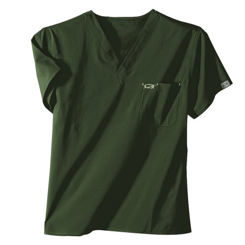 Iguanamed MA134030 Unisex 5450 Stealth Top, Medium, Treeline Green