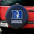 Duke Blue Devils NCAA Spare Tire Cover (Black)