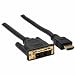10m HDMI zu DVI Kabel, GOLD 18 +1