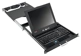 APC Rack-mount LCD Monitor/Keyboard Drawer (Black) AR8215BLK