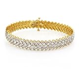 14K Diamond Flex Bangle - 7