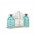 SPA SET GREEN TEA SCENTED SOAPS WIRE CADDY BUBBLE BATH