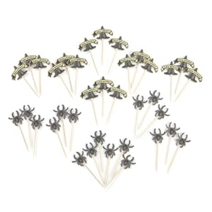 Martha Stewart Crafts Elegant Witch Mini Food Picks