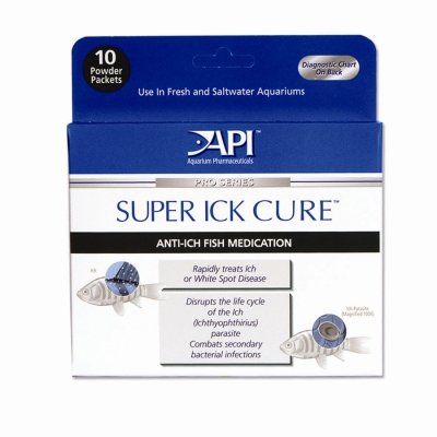 Brand New MARS FISHCARE NORTH AMERICA,  SUPER ICK CURE POWDER PACKETS 