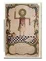 A Freemason Forged Through the Tools of His Lodge, 1754 Art Giclee Poster Print by English School, 12x16