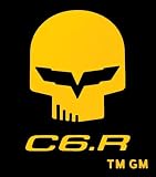 Corvette C6 Racing Bad Boy Jake Yellow Decal