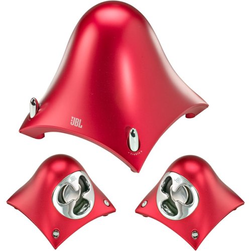 Childrens Toyshop  Computer : JBL Creature II Audio Speaker System - Red