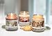 3- 10oz Scented Jar Candles Image