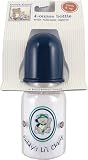 4 oz. Printed Bottle (Silicone Nipple), Blue