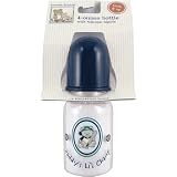 4 oz. Printed Bottle (Silicone Nipple), Blue by Luvable Friends