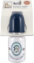 4 oz. Printed Bottle (Silicone Nipple), Blue