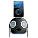 Iwoofer Speaker System with 2.1 Subwoofer/fm Radio-ipod Nano Black