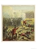 French and British Armies Lay Siege to Sebastopol Defended Ultimately in Vain by the Russians Art Giclee Poster Print by Joseph Kronheim, 18x24