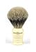 Edwin Jagger, Handmade, Imitation Ivory English Shaving Brush ( Super Badger )