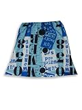 Kyds - Girls Elastic Waist Skirt, Lt. Blue, Royal, Navy