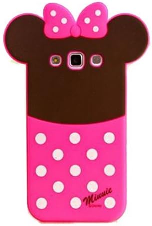 Galaxy J7 Case 3D Minnie Mickey Cartoon Animal Series Soft Silicone Case For Samsung Galaxy J7 J700 J700F (Minnie Mouse)