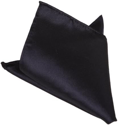 HDE Mens Solid Color Handkerchief Pocket Square