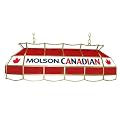 Molson Canadian Stained Glass Lighting Fixture - Red (40")