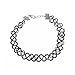 Black Stretch Henna Tattoo Choker Collar Necklace Vintage Jewelry by 24/7 store