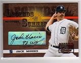 2003 Donruss Signature Jack Morris Autograph Baseball Card Only 250 Made