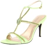 A. Marinelli Women's Regal Ankle-Strap Sandal,Lime,6.5 M US