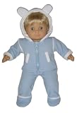 SALE - Blue Pants and Jacket with Ears. Fits 15