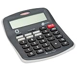 12-Digit Mini-Desk Calculator with Angled Display CEB95112