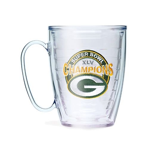 Tervis Tumbler Green Bay Packers Super Bowl XLV Champions 15 oz Coffee Mug
