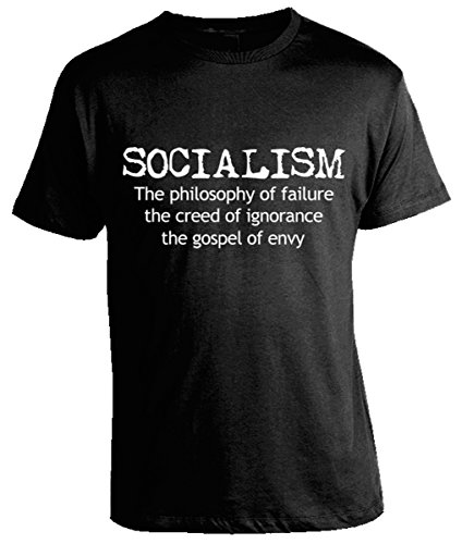 Anti-socialism T-shirt - Winston Churchill Quote Shirt